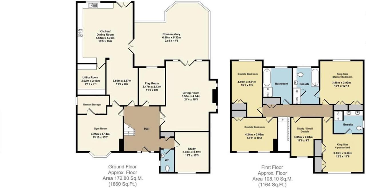 5 Bedroom 4 Bathroom Gym Playroom Country Home เลมิงตันสปา ภายนอก รูปภาพ